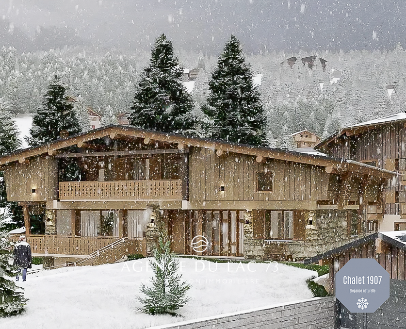 Agence du Lac 73-immobilier de luxe en Savoie. Chalet rénové à Praz sur Arly