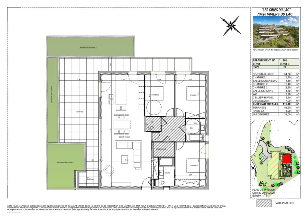 appartement neuf le vivier du lac agence du lac 73