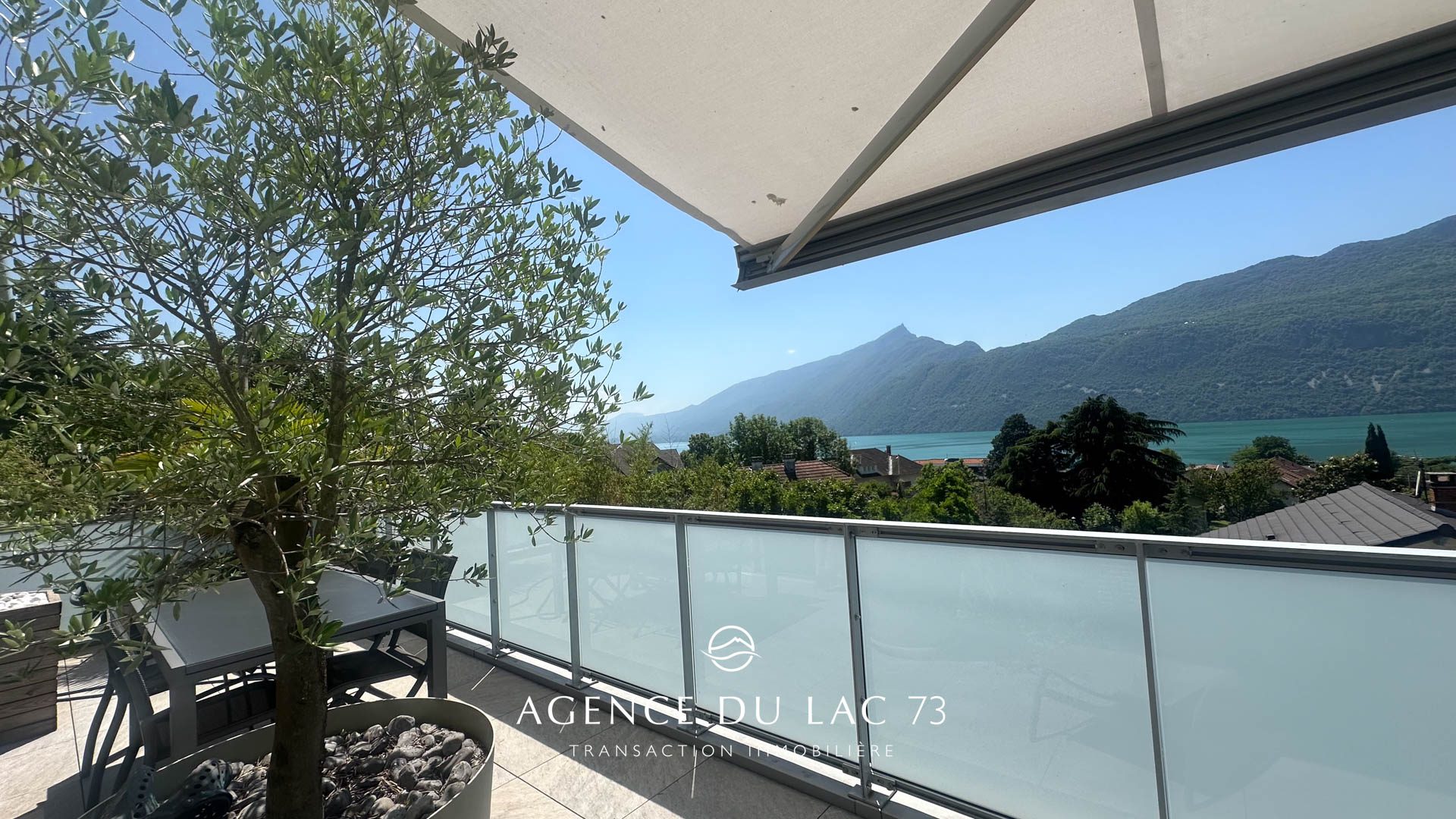 agence du lac 73- immobilier - vente appartement vue lac