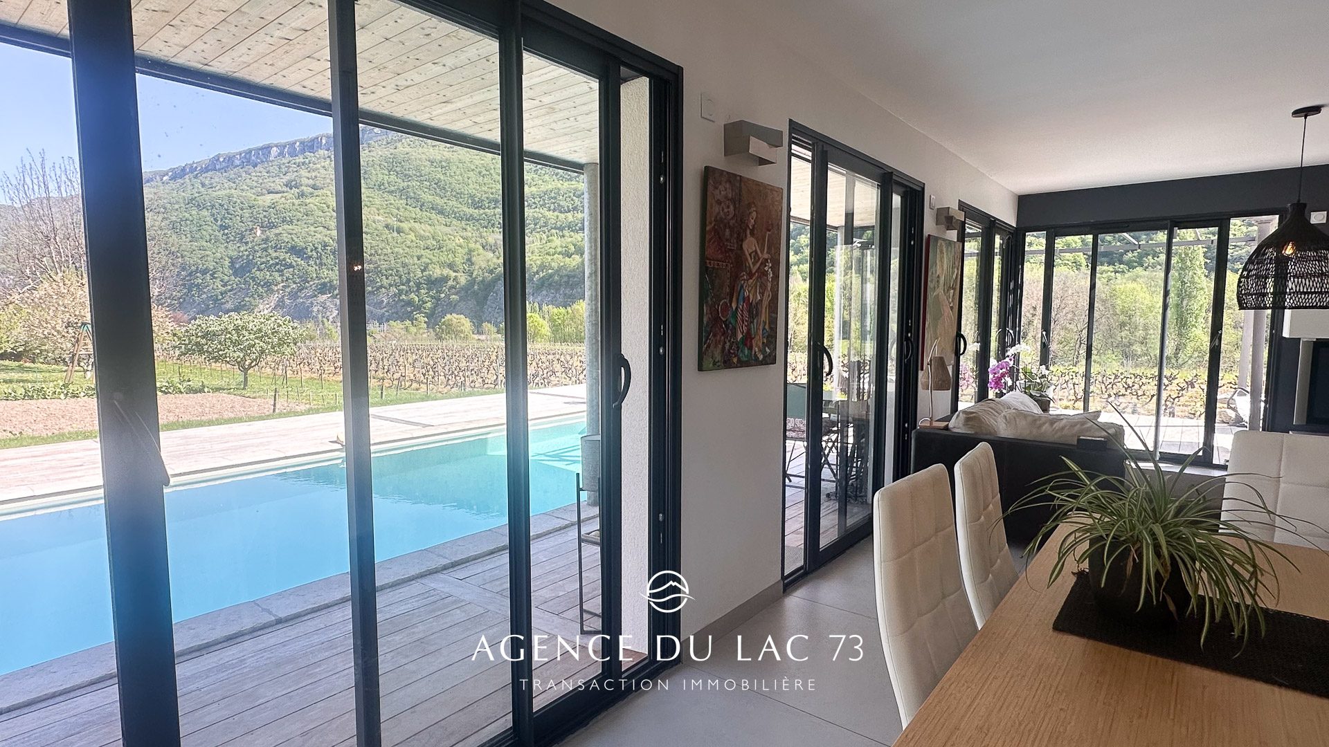 agence du lac 73 - villa brison saint innocent - immobilier -aix les bains