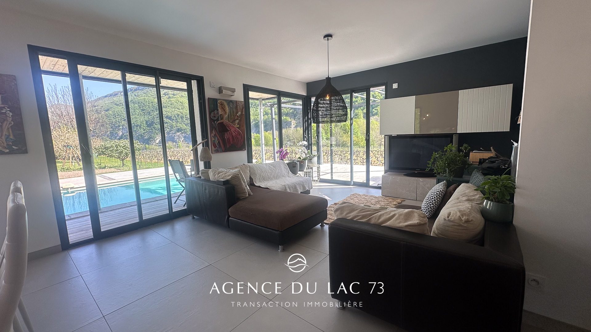 agence du lac 73 - villa brison saint innocent - immobilier -aix les bains