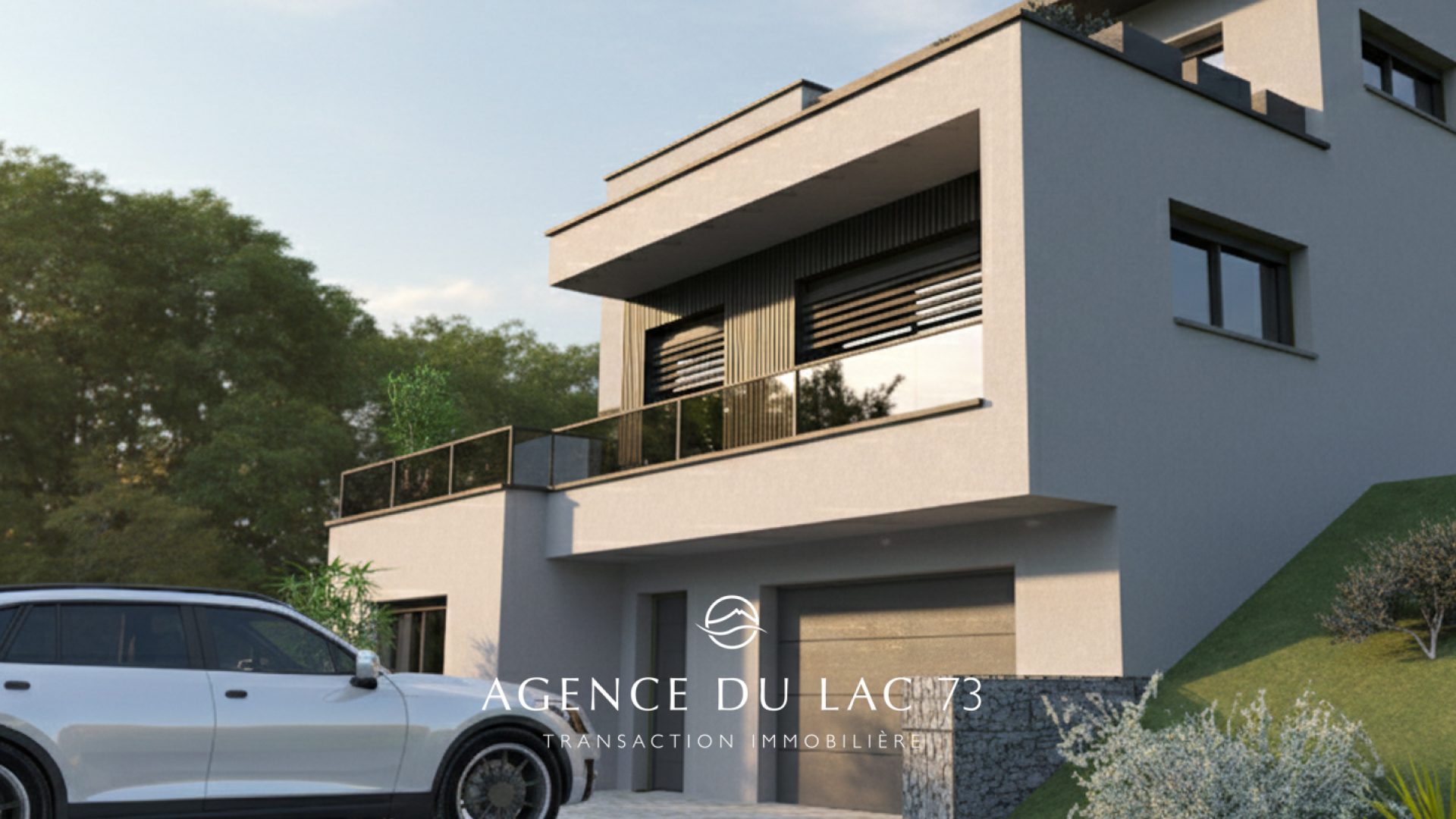 Agence du Lac 73-immobilier de luxe en Savoie. Vente villa haut de gamme sur Monterminod à Saint Alban leysse