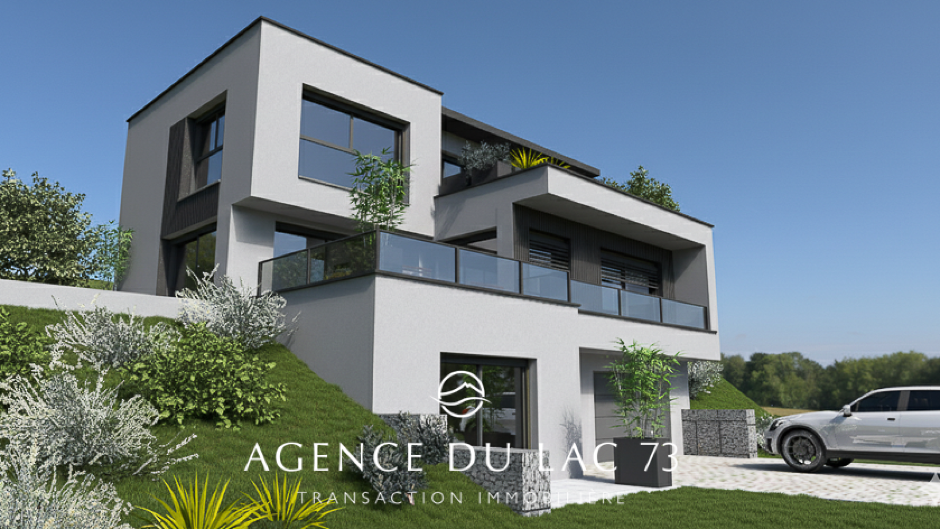 Agence du Lac 73-immobilier de luxe en Savoie. Vente villa haut de gamme sur Monterminod à Saint Alban leysse
