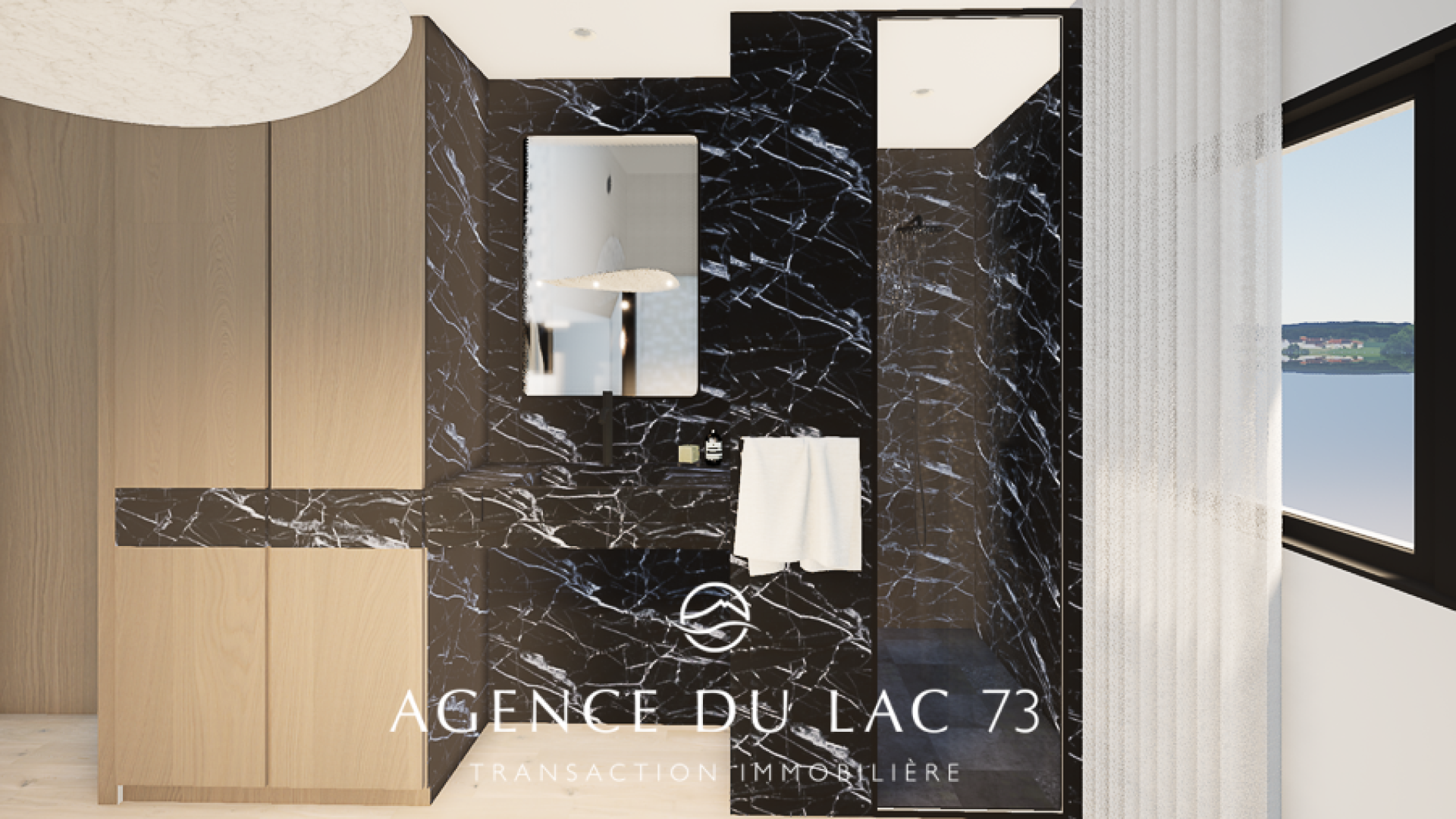 Agence du Lac 73-immobilier de luxe en Savoie. Vente villa haut de gamme sur Monterminod à Saint Alban leysse